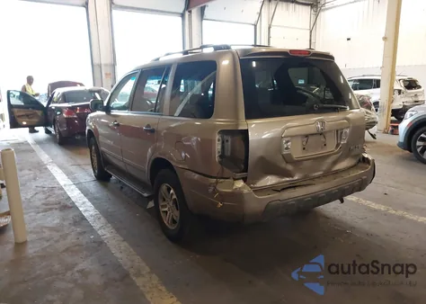 2004 Honda Pilot Ex-L z USA, uszkodzony, nr VIN 2HKYF18584H589864